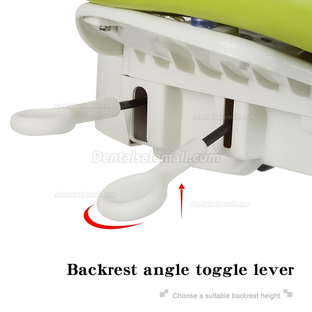 Ergonomic Dental Microscope Stool Micro Surgeon Chair with Amrests Adjustable Foot Controlled